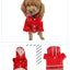 Dog Coat Waterproof PU Dog Raincoat for Small Dogs Cats Reflective Puppy Raincape Chihuahua Yorkies Pet Poncho dog raincoat