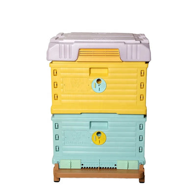 Benefitbee beehive factory 10 frames multifunction Langstroth 2 layers plastic bee hive