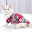 Summer Pet Printed Clothes For Dogs Floral Beach Shirt Jacket Floral T-Shirt Hawaiian For Small Large Dog Chihuahua Pets Outfits