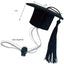 Black Dog Graduation Hats Small Dog Graduation Hats With Black Tassel Mini Animal Graduation Hat Small Animal Bachelor Hat
