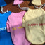 Pet Dog Vest Kitten Puppy Summer T- Shirt Solid Dog Clothes for Small Dogs Cat Dog Birthday Party Festival Accessories Apparels