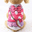 Summer Small Dog Shirt Clothes Vest Down Jacket Cartoon Cute Chihuahua Tshirt Puppy Yorkshire Terrier Puppy Bulldog Ropa Perro
