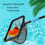 Extendable Long Handle Square Aquarium Fish Tank Fishing Net Landing Net for Catching Fish Shrimp Tank Clean Accessories New