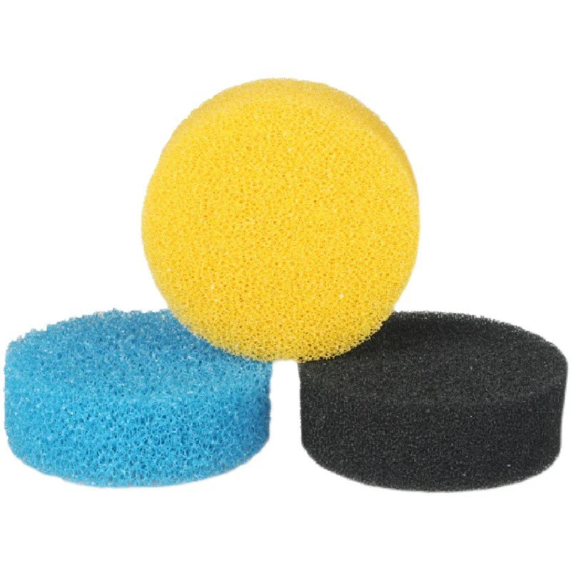 Biochemical Aquarium Cotton Sponge For Filter Bucket 602/603 Fish Tank Filtration Foam Blue Spongs Aquarium Accessories 3Pcs
