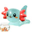Miniature Axolotl Figures Cute Resin Mini Aquarium Figures In The Dark Durable Axolotl Figurines Small Aquarium
