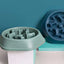 Pet Slow Food Bowl Anti-choking Feeder PP Plastic Dish Bowl Home Dog Eating Plate Anti-gulping Feeding Supplies