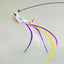 Funny Cat Stick Toy Furry Feather with Bell Cat Stick Toy Kitten Playing Pet Accessories Worm on A String Cat Toys Interactive