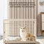 Alice Resin Dog Cage with Toilet Dog Fence Cat Cage Household Dog Cage Medium Size Indoor  Large