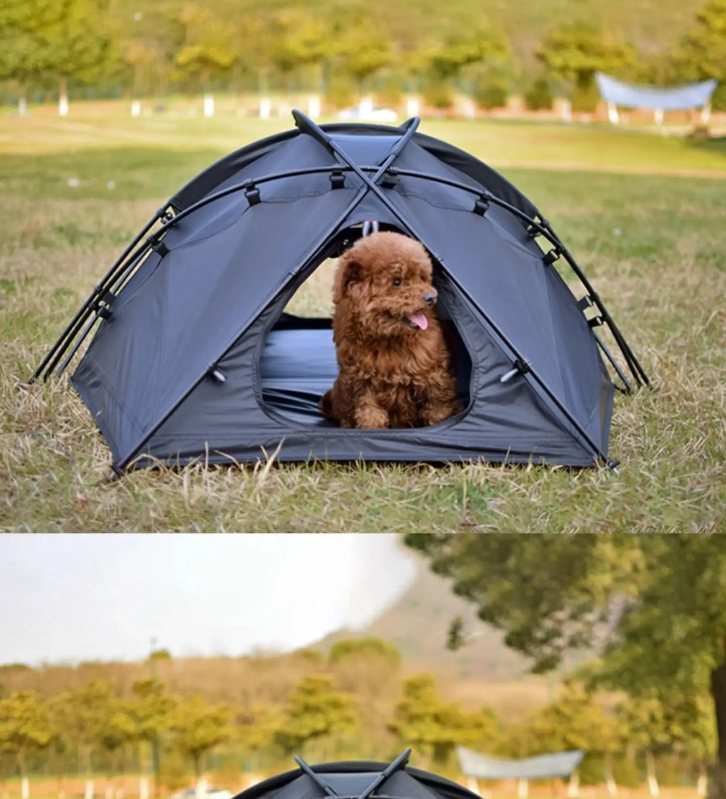 Foreign Trade Outdoor Camping Four Seasons Rainproof Outdoor Cat Nest Dog Nest Home Small and Medium Pet House Nest Ball Tent