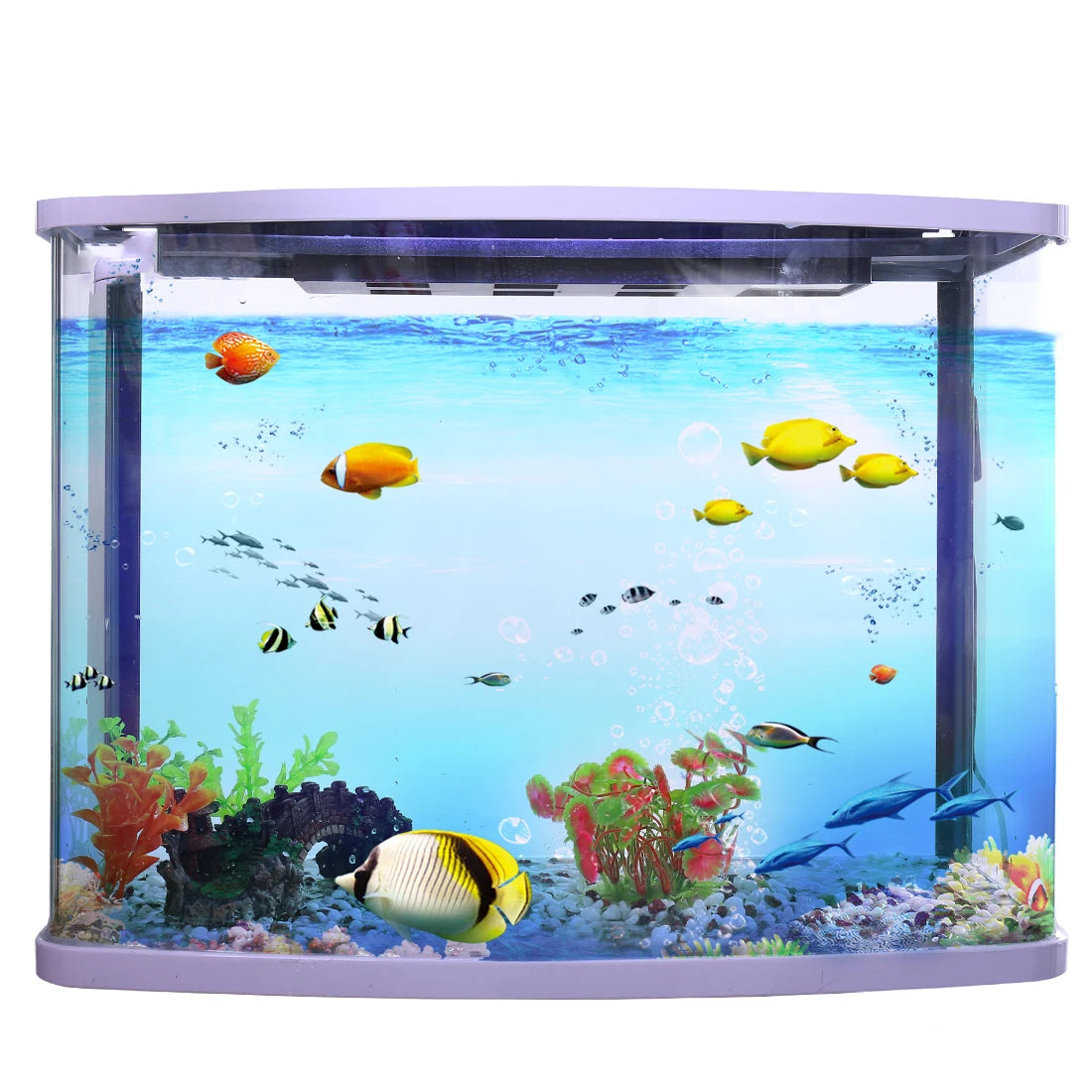 Uxcell Artificial Plants Grass Simulation Water Weeds Ornament Fish Tank Plant Flower Aquarium Grass Decoration Accessories