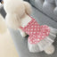 2023 Spring and summer pet skirt puppies small dogs Teddy Grid Pettiskirt Dress Pet Clothes Puppy Costume Spring Pet Clothing