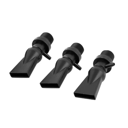 UXCELL Aquarium Pump Outlet Return Pipe Plumbing Fitting Flare Duckbill Nozzle 5/8" Water Duckbilled Tools Fish Tank Accessories