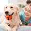Treat Dispenser Toys For Dogs Interactive Puppy Squeaky Treat Dispenser Ball Dog Teeth-Grinding Toy Puppy Puzzle Slow Feeder