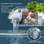 Fish Tank Waterfall Filter Box Wall Mounted Built-in Silent Circulating Water Purifier For  Aquarium Tank Box With Water Pump
