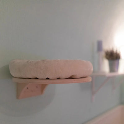 1 Piece Wall Mounted Wooden Cat Hammock Cat Nest Cat House and Cat Hanging Bed Different Types for Pets Sleeping Perch and Rest