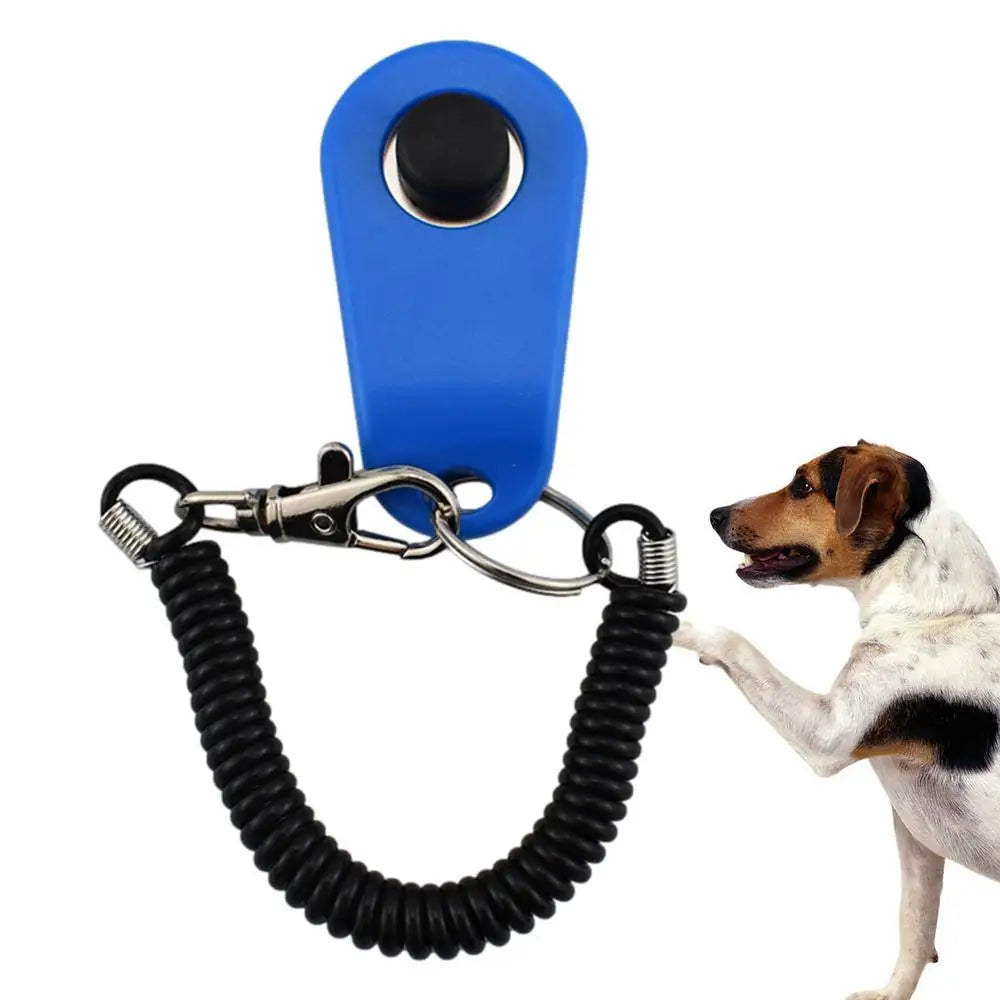 Dog Training Clicker Puppy Clicker with Wrist Strap Lightweight and Durable Pet Training Clicker for Dog Training Tool Clicker