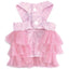 Princess Dog Dress for Small Dogs, Chihuahua Yorkie Layer Stripe Mesh Tutu Skirt Puppy Summer Clothes Pet Bowknot Dresses