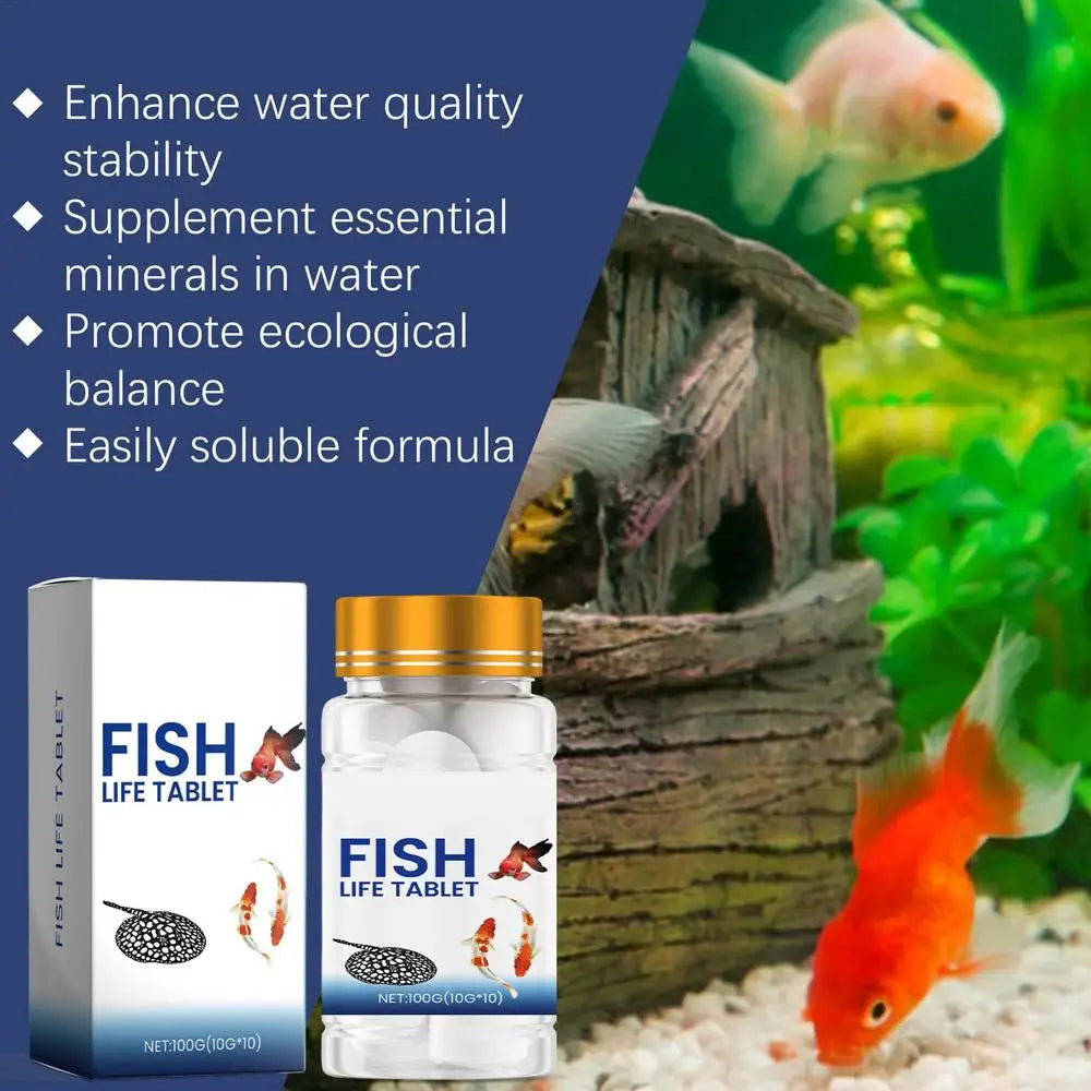 Fish Tank Salt Aquarium Salt Freshwater Tablets Aquarium Fish Tank Marine Salt Freshwater Aquarium Salt Saltwater Flakes