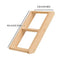 Cat Tree Wall Mounted Cat Climbing Wooden Shelves Cat Hammock and Scratching Post Cat Wall Indoor Furniture for Perch and Rest