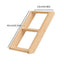 1 Piece Wall Mounted Cat Wood Shelf Cat Hammock and Jumping Platform with Stairway for Kittens Indoor Furniture Playing