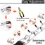 Dog Collar for Anti-Pull Training Quick-Release Metal Buckle Adjustable Stainless Steel Collar for Dogs Pet Prong Choke Collar