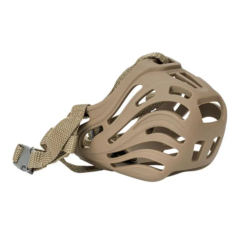Dog Muzzle Soft Silicone Dog Mouth Cover Dog Muzzle with Adjustable Buckle for Small And Medium Dogs Prevent Chewing Biting