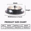 Supet Dog Cat Bowl, Dog Water Bowl with Non-Slip Rubber Base, Metal Insulated Stainless Steel Cat Bowls, Double Wall Cat Bowl