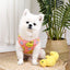 Summer Breathable Pet Dog Vest Shirts Cute Yellow Duck Pet Puppy Cat T-Shirt Tank Top Clothes Stretchy Vest for Chihuahua Dogs