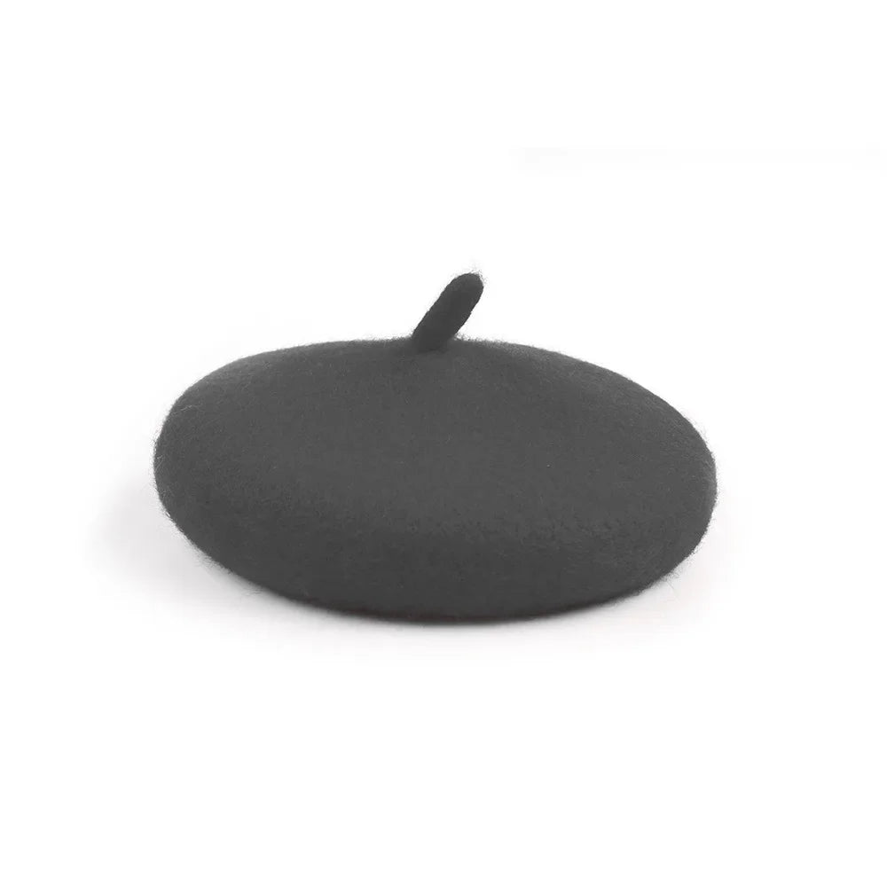 Wool Puppy Beret Adjustable Pet Hat for Cats Small Dogs Cute Beret Style Headwear for Kitten Comfortable Pet Fashion Accessories