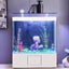 Moving Fish Transport Tank Large Fish Tank Aquarium with Base Cabinet Vertical Door Chinese Aquariums & Accessories Glass Tank