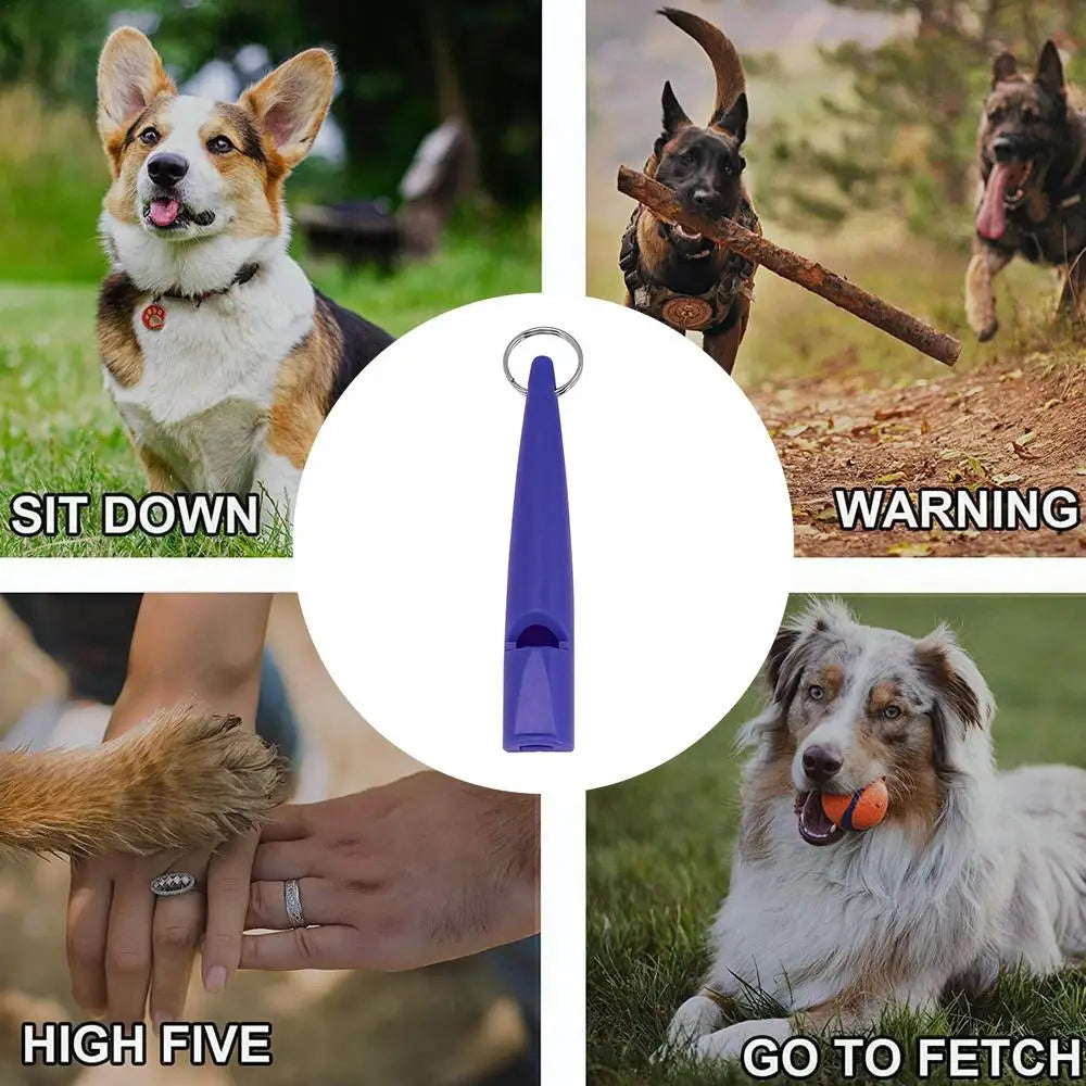 Dog Recall Whistle Waterproof Portable Dog Training Kit Anti Bark Device Compact Dog Training Tools Stop Bark Control Tool