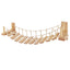 Cat Mounted Climbing Wall Cat Hammock & Cat Climbing Ladder Cat House Cat Shelf Sisal Nest for Kitten Playing & Rest Pet Toys