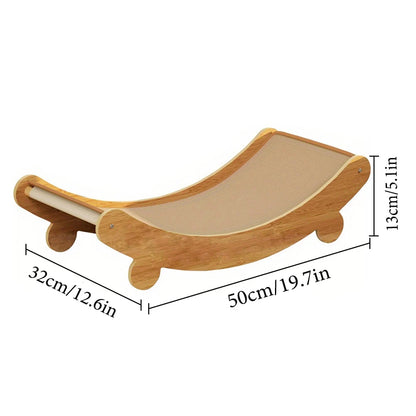 Cat Scratch Board Cat Scratching Pads Detachable Wear-resistant Multifuction Cats Sleeping Bed Kitten Grinding Cat Toys