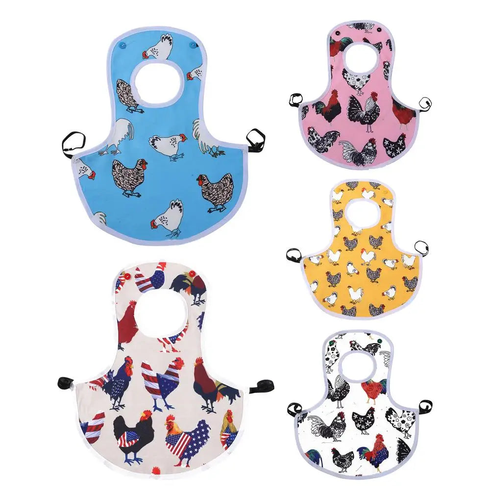 Chicken Saddle For Hens Breathable Feather Protector Chicken Pecking Guard Comfortable Chicken Clothes Wing Back Protector