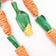 Natural Straw Rope Carrot Hamster Molar Chew toy Small Pets Toys For Hamster Rabbit Grinding Groducts Gnaw Toy Supplies New