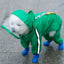Small Dog All-Body Waterproof Raincoat Funny Animal Shaped Pet Puppy Raincoat Dog Rain Coat Hooded Clothing Outdoor Reflective