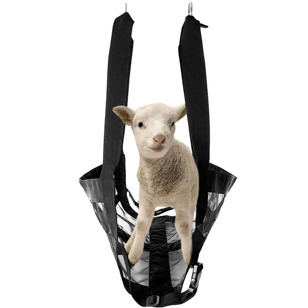 Calf Sling For Weighing Calf Sling For Weighing Little Animals Adjustable Livestock Harness Sling For Lambs Goats Baby Alpacas