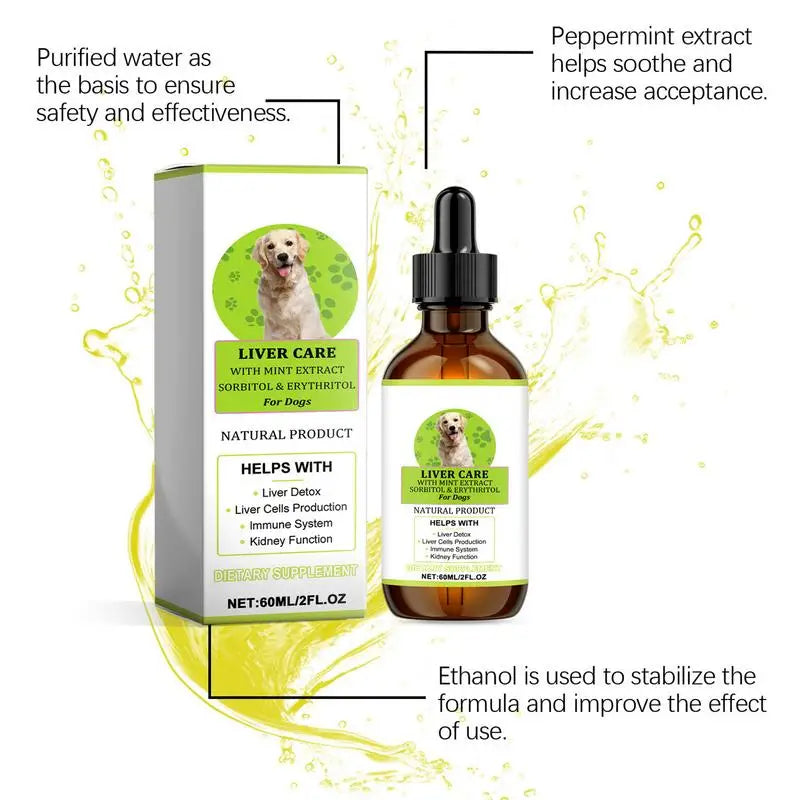 Dog Joint And Hip Supplement 60ml Liquid Dog Hip And Joint Supplement Puppy Multivitamin Dog Supplement Drops For Puppies Adult