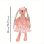 Adorable Stuffed Bunny Toy, Soft Plush Cat Toy, Huggable Cute Rabbit Toy, Pet Supplies