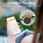 Mini Anti Lost Alarm Cat Dog Pets Tracker GPS Locator Compatible with BT 5.0 Smart Tag Tracker Wallet Suitcase Key Finder