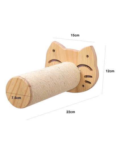 Cat Wall Mounted Furniture Cat Hammock&Felt Ladder&Sisal Scratching Post of High Quality Durable and Easy-to-Clean Cat Furniture