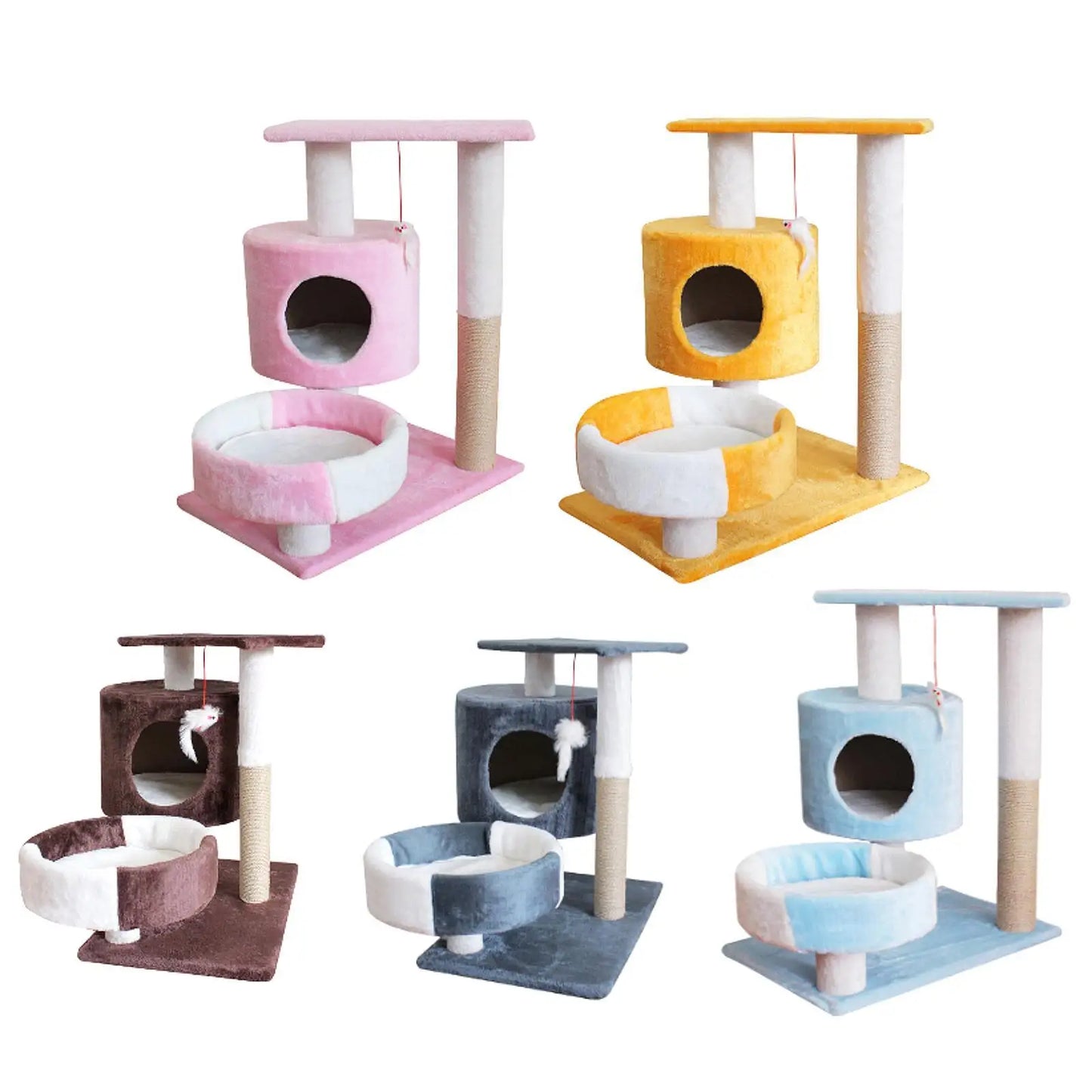 Cat Tree, Multi Level , Cat Climb Tower with Scratching Posts, Cat Activity Center for Activity Center Exercise