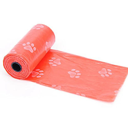 10 Rolls Paw Printing Dog Poop Bag  15 Bags/ Roll Large Cat Waste Bags Doggie Outdoor Home Clean Refill Garbage Bag