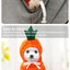Adorable Fruit-Themed Dog Hoodie with Hat - Funny Halloween Cosplay Costume for Dogs and Cats - Cozy Hooded Sweatshirt for Pets