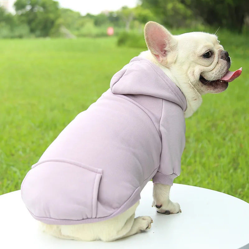 Winter Dog Clothes for Chihuahua Male Christmas Dog Sweatshirt for Bulldog  Hoodie for Large Dogs Pug Dog Accessories Yorkshire