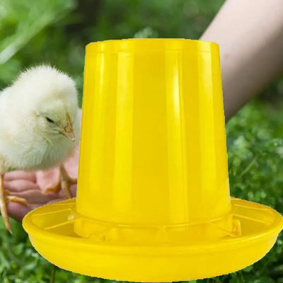 Chicken Feeder Baby Chick Feeder Poultry Feeder with Large Capacity Automatic Chicken Food Dispenser Picnic Table Feeder