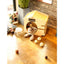 Pet natural birch hairball decoration, kennel wooden house, pet tent shed design