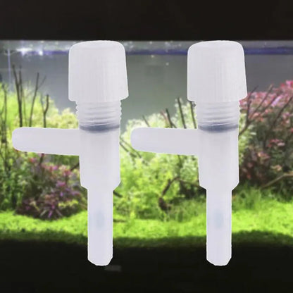 UXCELL Aquarium Air Line Tubing Control Valve 2/3 ways Fish Tank Connector Pump Flow Pipe Valves Tube Hose Trachea Accessories