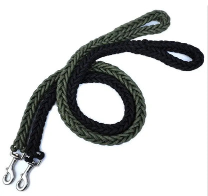 130cm Strong Nylon Dog Leash, Durable Braid Lead Rope for Small Medium Large Dogs Training Walking Pet Accessories