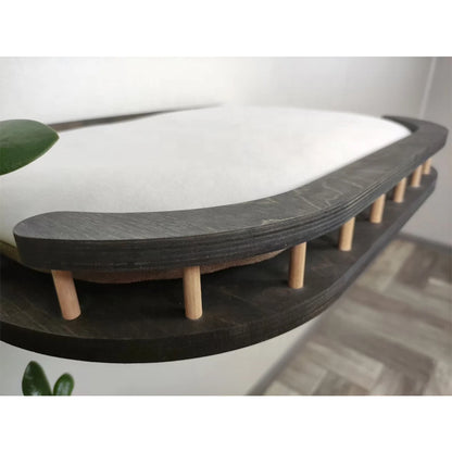 Wholesale Pet wall furniture wall bed Cat tree tower Cat shelves with steps Cat jungle gym house furniture